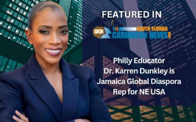 Philly Educator Dr. Karren Dunkley is Jamaica Global Diaspora Rep for NE USA